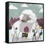 Polar Bear-Anna Polanski-Framed Stretched Canvas