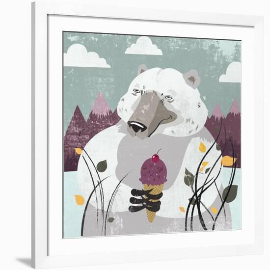 Polar Bear-Anna Polanski-Framed Premium Giclee Print