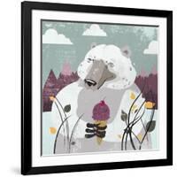 Polar Bear-Anna Polanski-Framed Premium Giclee Print