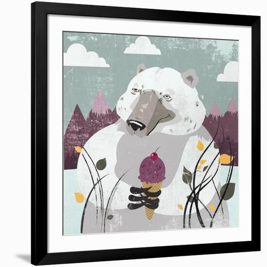 Polar Bear-Anna Polanski-Framed Premium Giclee Print