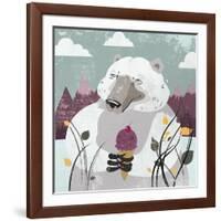 Polar Bear-Anna Polanski-Framed Art Print