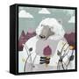 Polar Bear-Anna Polanski-Framed Stretched Canvas