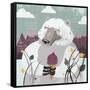 Polar Bear-Anna Polanski-Framed Stretched Canvas