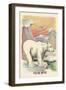 Polar Bear-null-Framed Art Print