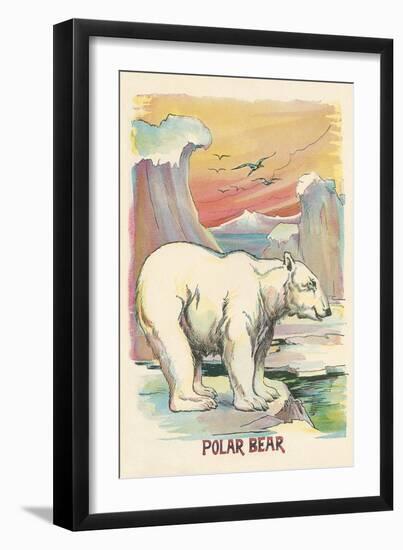 Polar Bear-null-Framed Art Print