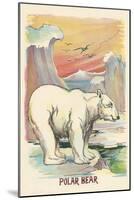 Polar Bear-null-Mounted Art Print
