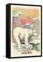 Polar Bear-null-Framed Stretched Canvas