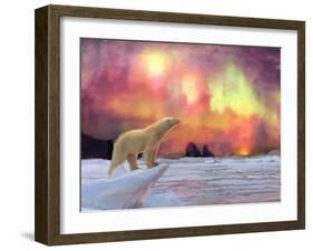 Polar Bear-Mark Gordon-Framed Giclee Print