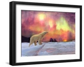 Polar Bear-Mark Gordon-Framed Giclee Print