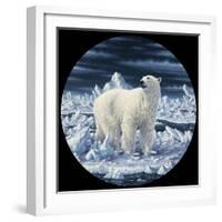 Polar Bear-Jeff Tift-Framed Giclee Print