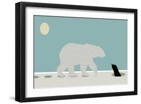 Polar Bear-Teofilo Olivieri-Framed Giclee Print