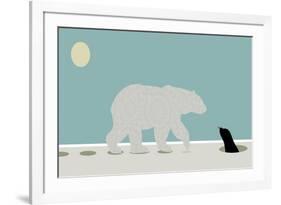 Polar Bear-Teofilo Olivieri-Framed Giclee Print