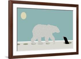 Polar Bear-Teofilo Olivieri-Framed Giclee Print