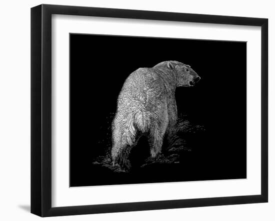 Polar Bear-Geraldine Aikman-Framed Premium Giclee Print