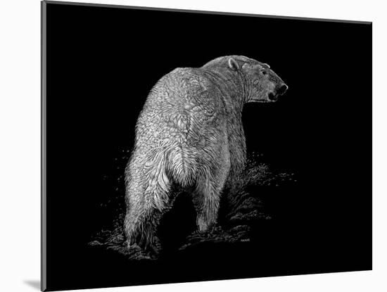 Polar Bear-Geraldine Aikman-Mounted Premium Giclee Print