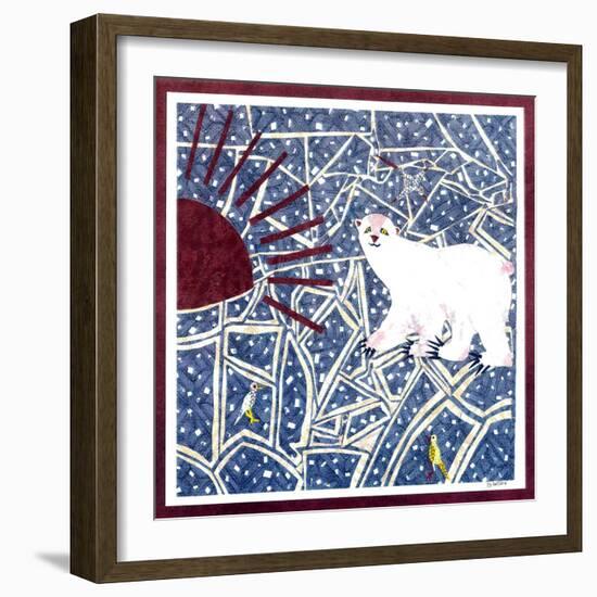 Polar Bear-David Sheskin-Framed Giclee Print