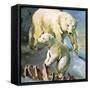 Polar Bear-McConnell-Framed Stretched Canvas