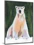 Polar Bear-Jenny Westenhofer-Mounted Art Print