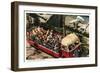 Polar Bears at Zoo, San Diego, California-null-Framed Art Print