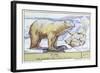 Polar Bears-null-Framed Art Print