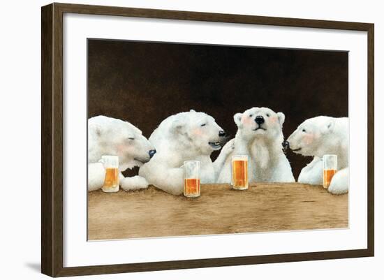 Polar Beers-Will Bullas-Framed Giclee Print