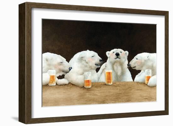 Polar Beers-Will Bullas-Framed Giclee Print