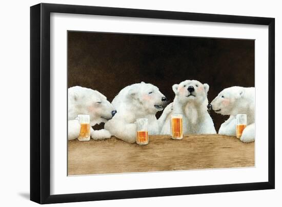 Polar Beers-Will Bullas-Framed Giclee Print