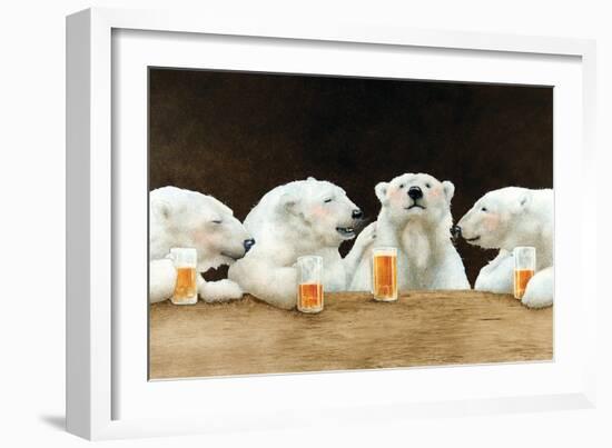Polar Beers-Will Bullas-Framed Giclee Print