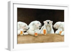 Polar Beers-Will Bullas-Framed Giclee Print