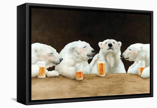 Polar Beers-Will Bullas-Framed Stretched Canvas