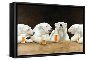 Polar Beers-Will Bullas-Framed Stretched Canvas