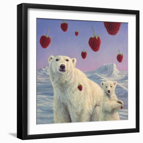 Polar Berries-W Johnson James-Framed Giclee Print