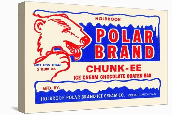 Polar Brand Chunk-Ee Ice Cream Chocolate Coated Bar-null-Stretched Canvas
