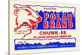 Polar Brand Chunk-Ee Ice Cream Chocolate Coated Bar-null-Stretched Canvas