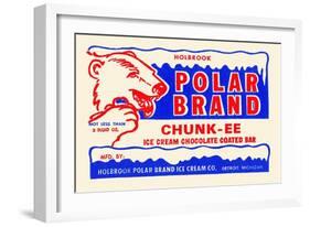 Polar Brand Chunk-Ee Ice Cream Chocolate Coated Bar-null-Framed Art Print