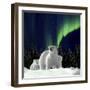 Polar Family 002-Clare Davis London-Framed Giclee Print