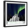 Polar Family 002-Clare Davis London-Framed Giclee Print