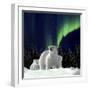 Polar Family 002-Clare Davis London-Framed Giclee Print