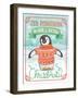 Polar Friends IV-Mary Urban-Framed Art Print