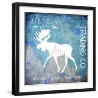 Polar Ice Moose-LightBoxJournal-Framed Giclee Print