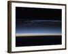 Polar Mesospheric Clouds-Stocktrek Images-Framed Photographic Print