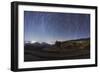 Polar Star Trails Above Honghe Hani Rice Terraces in Southwest China-Stocktrek Images-Framed Photographic Print