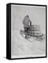 Polar Transport-Roald Amundsen-Framed Stretched Canvas