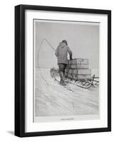 Polar Transport-Roald Amundsen-Framed Giclee Print