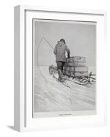 Polar Transport-Roald Amundsen-Framed Giclee Print