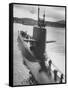 Polaris Missile Sub "Patrick Henry" Near Holy Loch-John Dominis-Framed Stretched Canvas