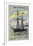 Polaris, Ship of Charles Francis Hall's American Expedition to the North Pole, 1871-1872-null-Framed Giclee Print