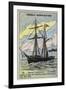 Polaris, Ship of Charles Francis Hall's American Expedition to the North Pole, 1871-1872-null-Framed Giclee Print