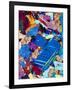 Polarised LM of a Thin Section of Gabbro Rock-PASIEKA-Framed Photographic Print