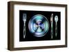 Polarization - Fork and Spoon and Plate-zdekubik-Framed Photographic Print